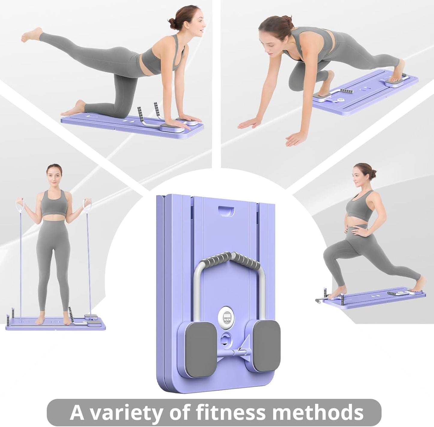 Earthmelon Multifunctional Abdominal Board Pilates Core Trainer + FREE Grip Socks