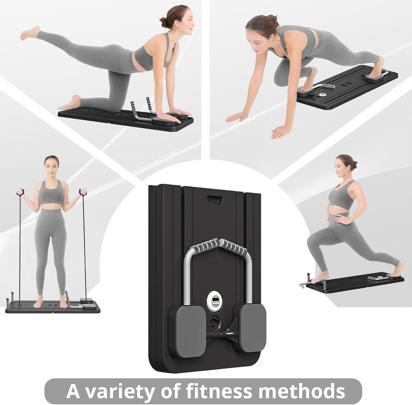 Earthmelon Multifunctional Abdominal Board Pilates Core Trainer + FREE Grip Socks