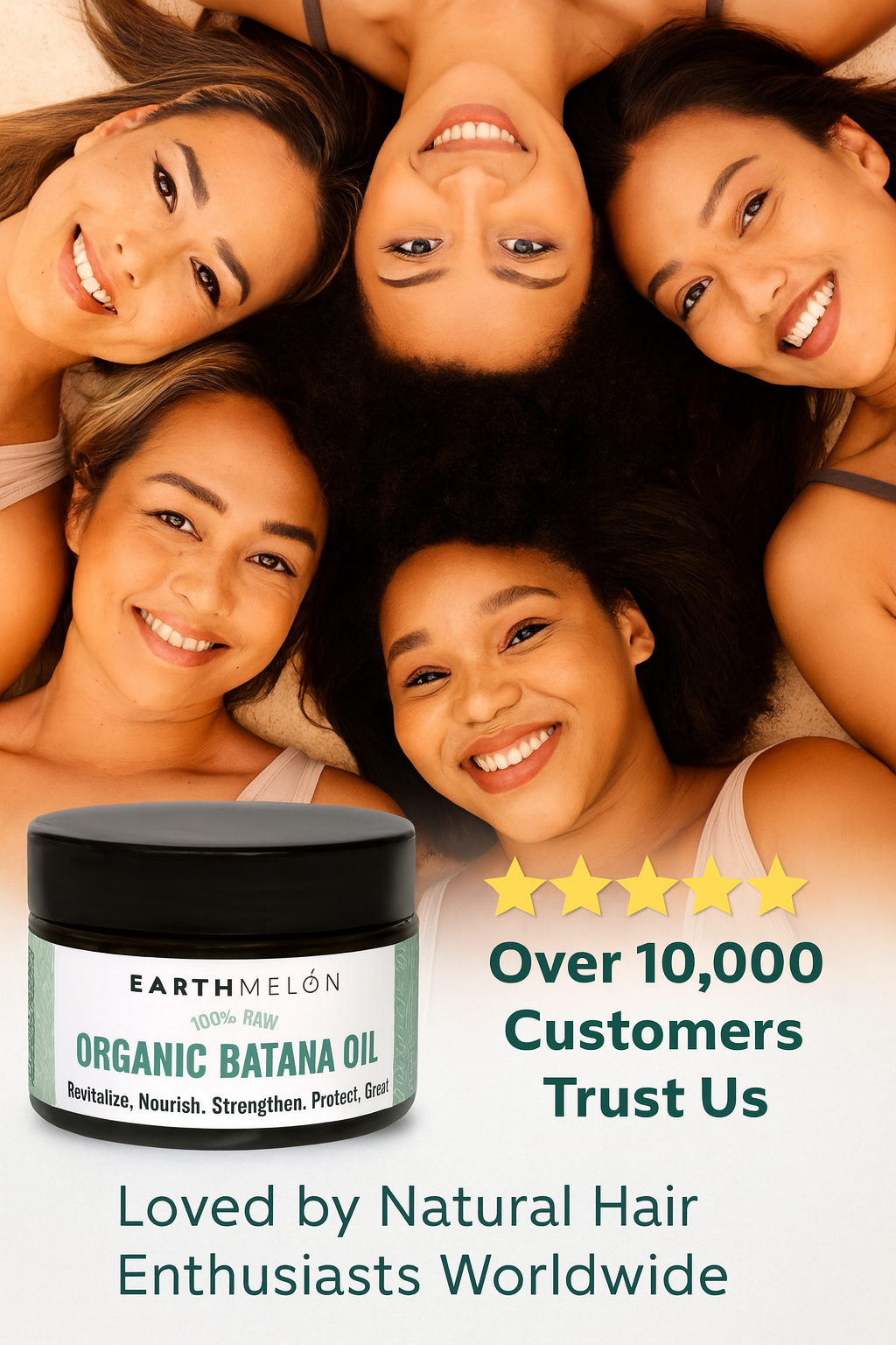 Earthmelon Organic Raw Batana Oil 120ml