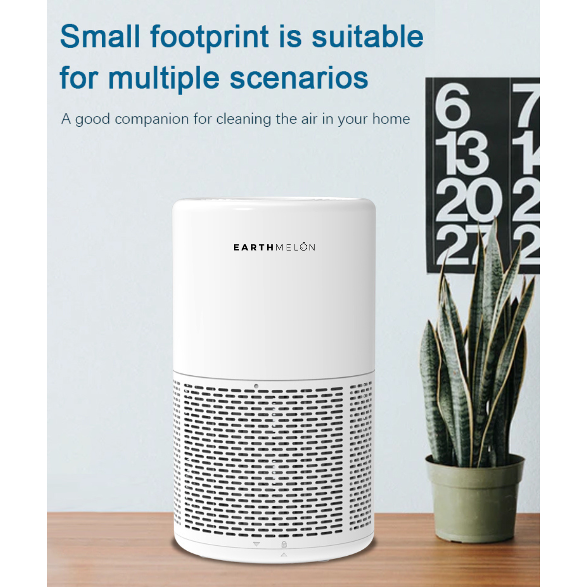 Earthmelon True HEPA Air Purifier with Night Light