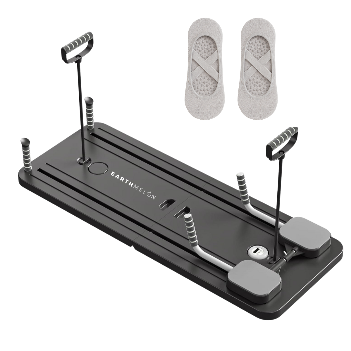 Earthmelon Multifunctional Abdominal Board Pilates Core Trainer + FREE Grip Socks