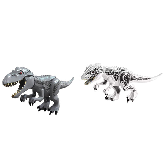 2-Pack Dinosaur Building Blocks Toy Set