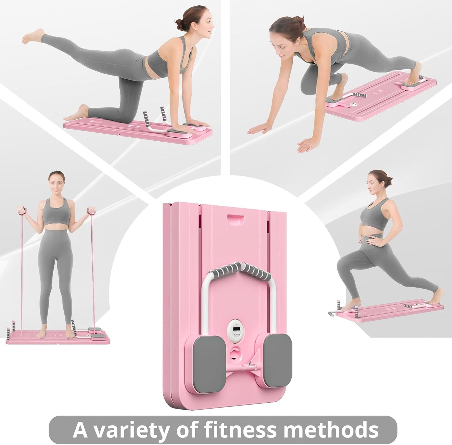 Earthmelon Multifunctional Abdominal Board Pilates Core Trainer + FREE Grip Socks
