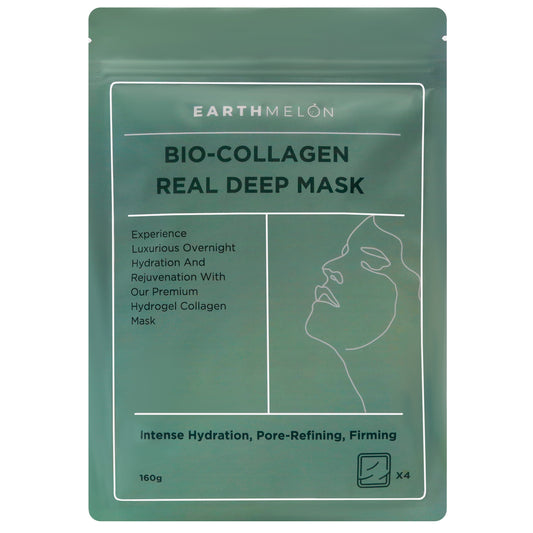 Earthmelon Bio-Collagen Overnight Sleeping Hydrogel Mask (4 Pack)