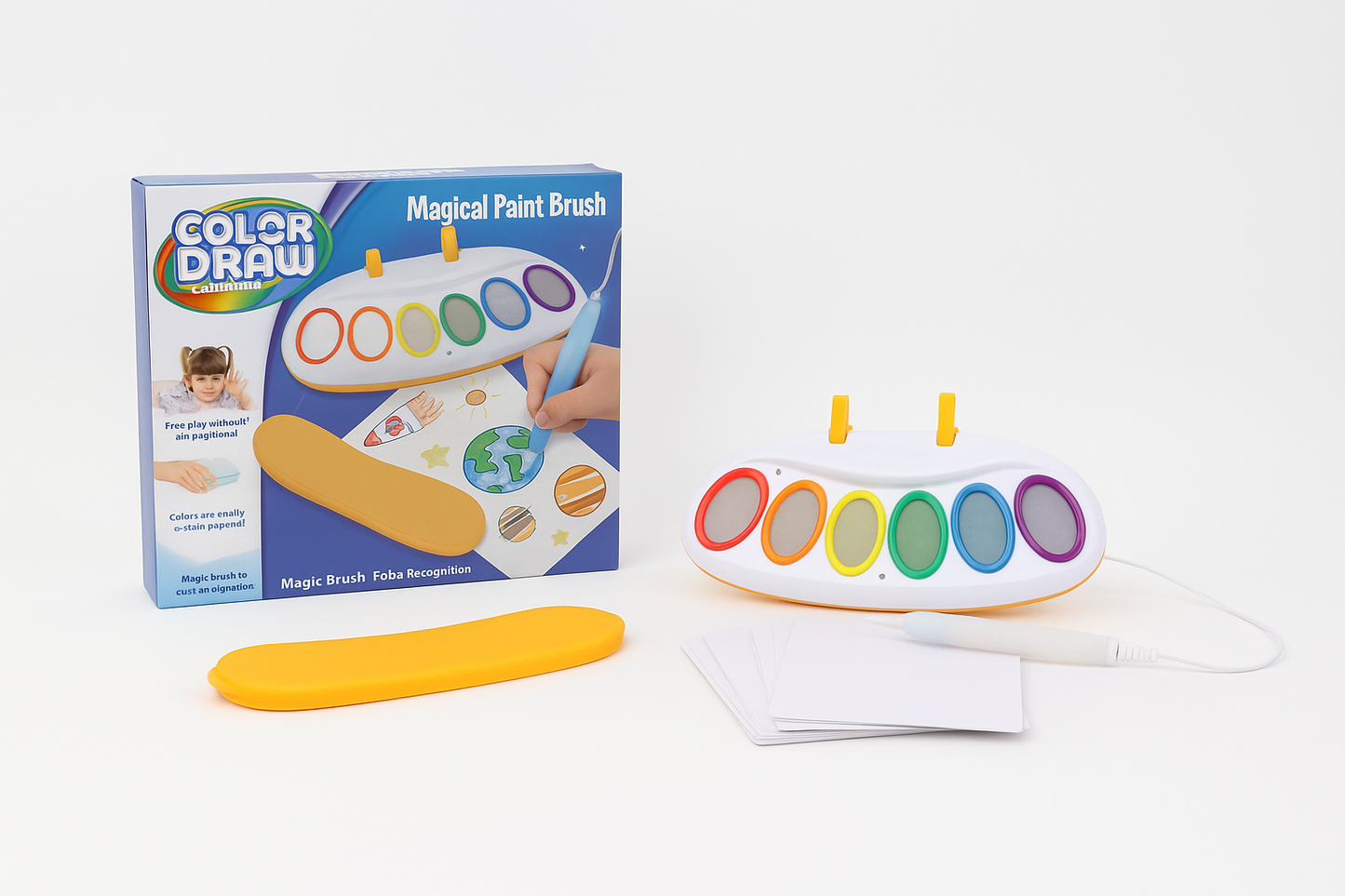 Color Draw Light-up Paint Brush Kids Mess-Free Painting Arts & Crafts