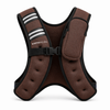 5kg Adjustable Weighted Vest – Reflective, with Zip Pouch