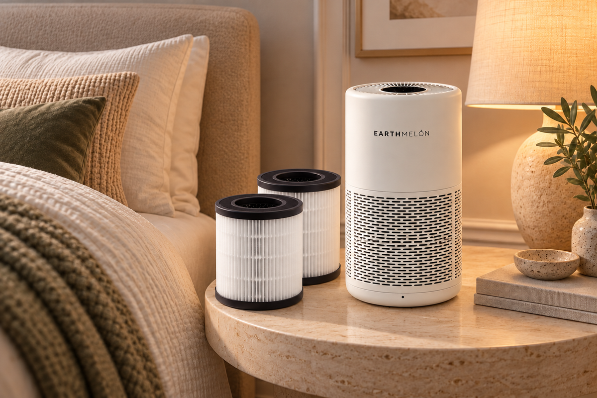 Bedroom Air Purifier + Spare Filter Bundle – White – Save R79 (AC201B)