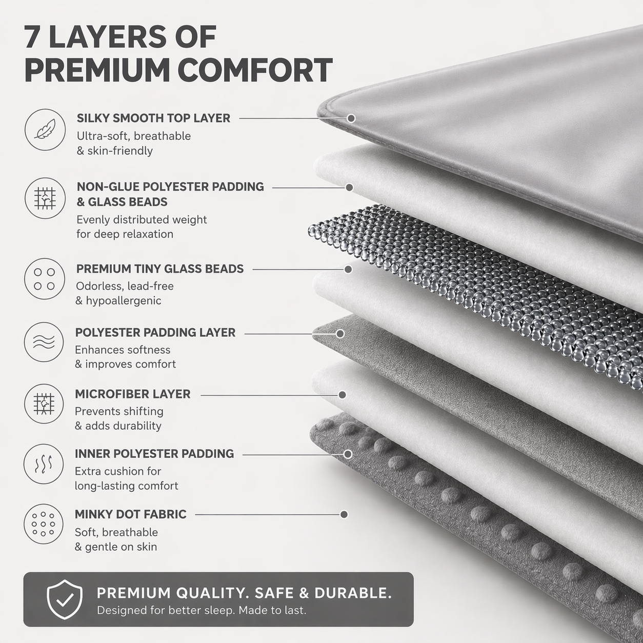 Kids Bamboo Weighted Blanket