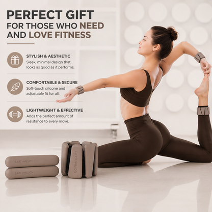 Strength & Flow Bundle — Silicone Dumbbell Set + Oval Yoga Mat
