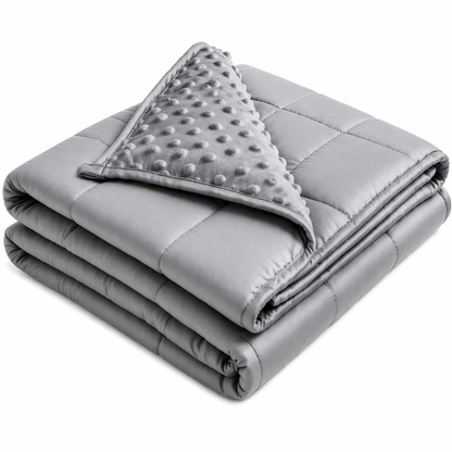 Kids Weighted Blanket – Bamboo Cooling Cover for Calmer Bedtime