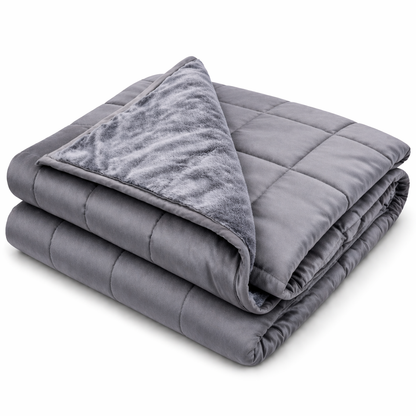 Adult Weighted Blanket – Bamboo Cooling Cover for Better Sleep