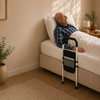 Bed Safety Rail for Elderly – Portable Mobility Aid with Storage